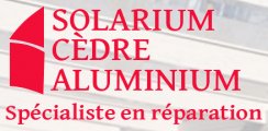 Solarium Cèdre Aluminium