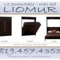 Lit escamotable - Liomur