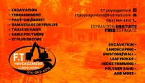 F.T Paysagement Landscaping