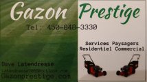 Gazon Prestige - Services Paysagers