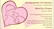 Accompagnante à la naissance Marie-Eve Cloutier