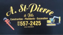 A.St Pierre & Fils inc - Entrepreneur en Plomberie & Rénovation