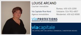 Louise Arcand Courtier Immobilier