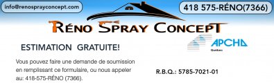 Réno Spray Concept-Peinture Exterieure au Fusil Réno Spray Concept-Peinture Exterieure au Fusil