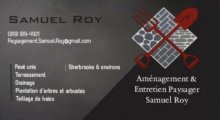Paysagement Samuel Roy