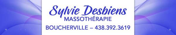 Sylvie Desbiens - Massothérapie Boucherville Sylvie Desbiens - Massothérapie Boucherville