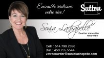 Sonia Lachapelle courtier immobilier résidentiel