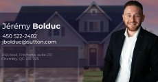 Jérémy Bolduc Courtier immobilier Farnham