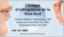 Clinique d’orthophonie de la Rive-Sud Clinique d’orthophonie de la Rive-Sud