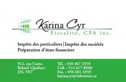 Karina Cyr Fiscalité, CPA Inc