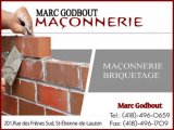 Maçonnerie Marc Godbout