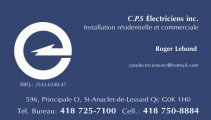 CPS ÉLECTRICIENS INC