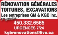 Les Entreprises GM & KGB Inc.