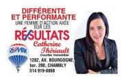 CATHERINE THERIAULT Courtier immobilier REMAX PLUS