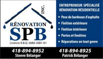 Rénovation SPB inc.