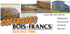 Coffrages Bois-Francs inc. Coffrages Bois-Francs inc.