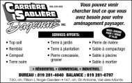 Carrière Sablière Dagenais Inc Carrière Sablière Dagenais Inc