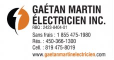 Gaétan Martin Électricien Inc.
