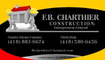 FB Charthier Construction inc.