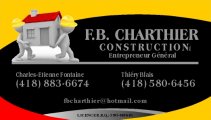 FB Charthier Construction inc. FB Charthier Construction inc.