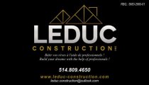 LEDUC CONSTRUCTION INC