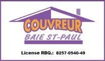 Couvreur Baie St-Paul