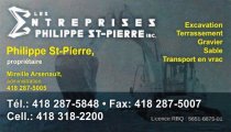 Entreprise Philippe St-Pierre Inc.