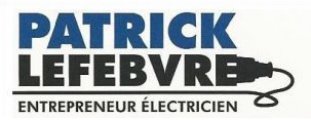 Patrick Lefebvre Entrepreneur Électricien inc.