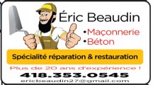 Réparation de Béton & Maçonnerie Éric Beaudin
