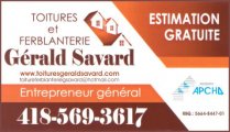 Toitures et Ferblanterie Gerald Savard Toitures et Ferblanterie Gerald Savard