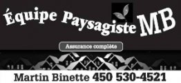 Équipe Paysagiste MB