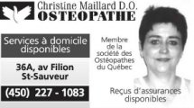 Christine Maillard Osteopathe