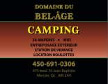 Camping Le Domaine Du bel âge