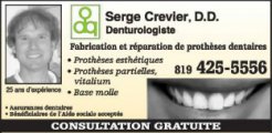 Serge Crevier Denturologiste