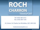 ROCH CHARRON TRANSPORT