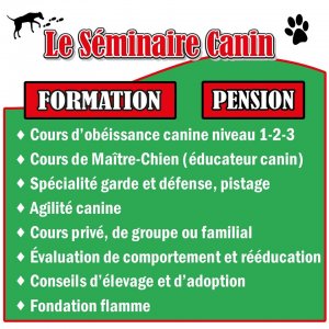 promotion : Séminaire Canin et Fondation Flamme
