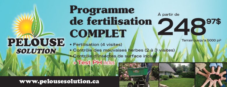 promotion : Pelouse Solution