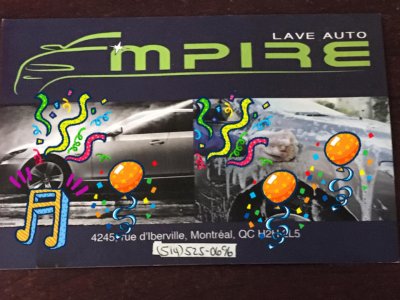 promotion : Lave Auto Empire Des V.I.P