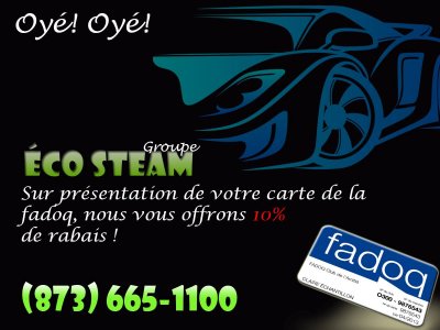 promotion : Groupe Éco Steam