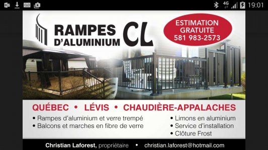 promotion : Rampes d'Aluminium CL
